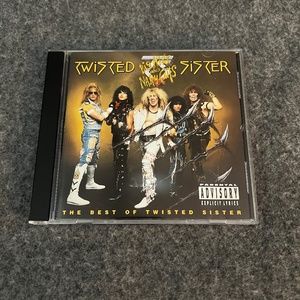TWISTED SISTER 1992 Big Hits And Nasty Cuts The Best Of CD Atlantic Records